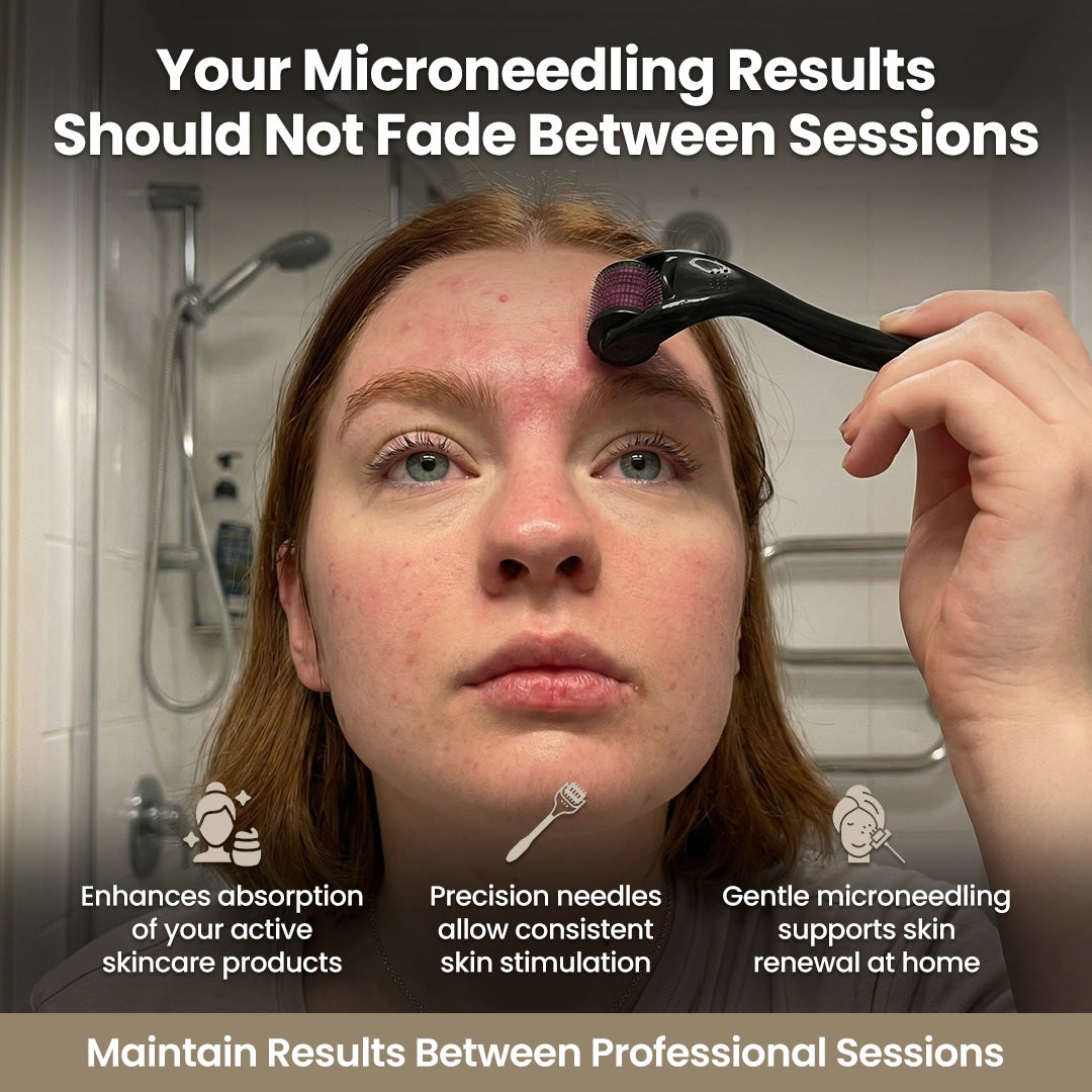 SkinNeedlePro™ Derma Roller for In-Between Microneedling